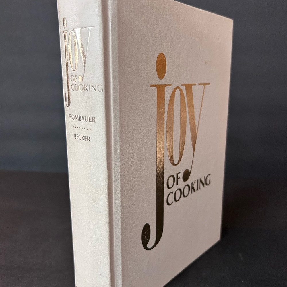 Joy of Cooking 1975 Cookbook Rombauer Becker Vintage Bobbs Merrill